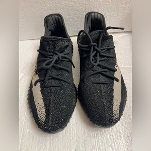 Adidas Black and Cream Men's Sneakers